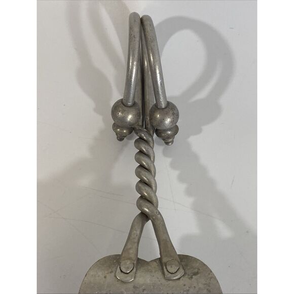 B.W. Buenilum Aluminum Serving Spatula Pie Cake Server Twisted Art Deco - Picture 7 of 9